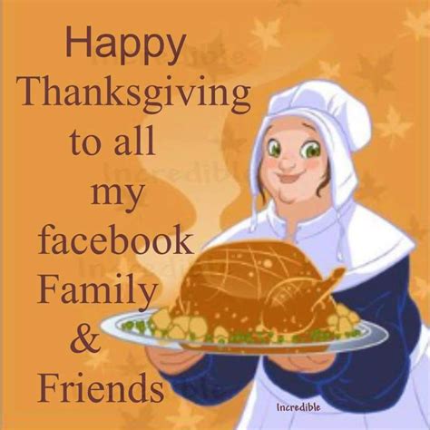 Happy Thanksgiving To All My Facebook Friends Pictures Photos And