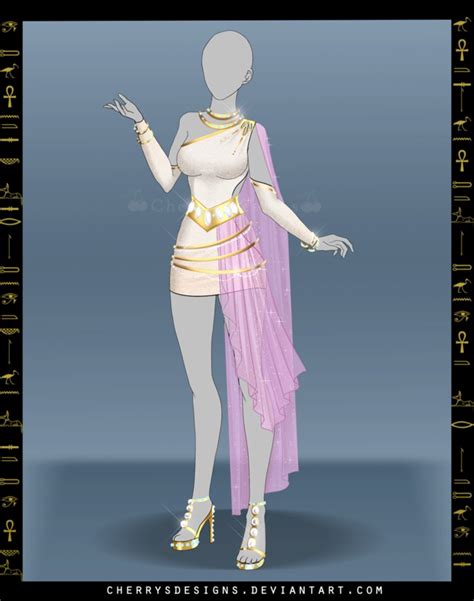 Closed Outfit Adopt 681 Hathor By Cherrysdesigns On