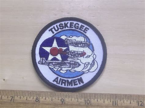 Tuskegee Airmen 99th Fighter Squadron Embroidered Patch Embroidered