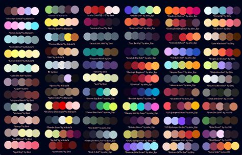 Palette Art Colour Pallette Color Palate Colour Schemes Color