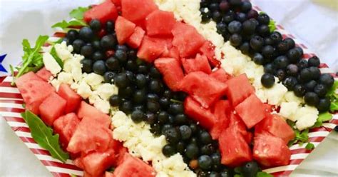 Red White And Blue Summer Fruit Salad