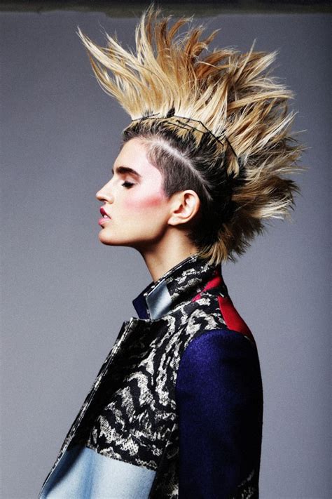 Sasha Panika By George Pavlenko In Pretty In Punk For Fashion Gone Rogue Punk Girl Hair Punk