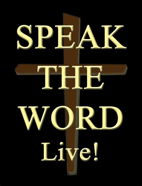 Home Speak The Word Live