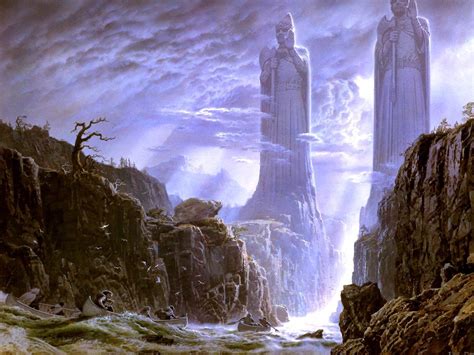 By Ted Nasmith Lord Of The Rings Fantasy World Middle Earth