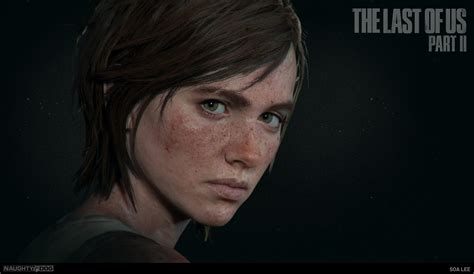 The Last Of Us 2 Ellie Hair Artstation Ellie The Last Of Us 2