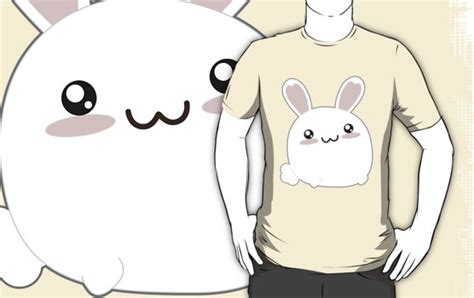 Fat Kawaii Bunny T Shirts And Hoodies By Rabbitbunnies Redbubble