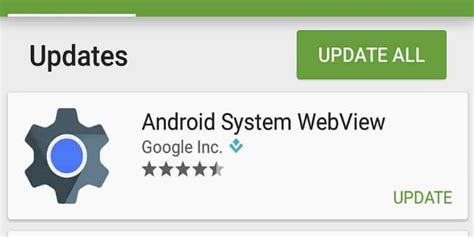 Uninstall or deactivate all web browsers. Qu'est-ce que l'application Android System Webview et dois ...