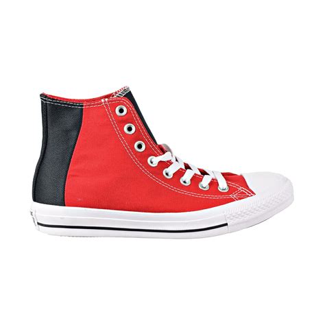 Converse Chuck Taylor All Star Hi Colorblock Unisex Shoes Enamel Red