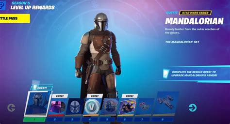 Fortnite Chapter 2 Season 5 Battle Pass Skins And Cosmetics