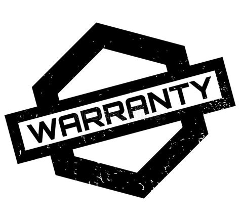 Warranty Rubber Stamp Stock Vector Illustration Of Insure 98989852