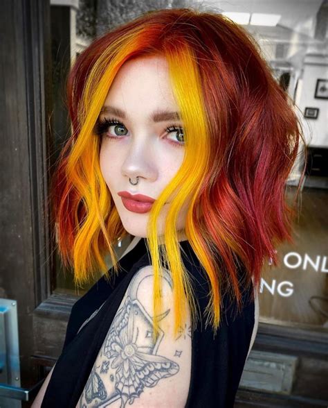 Hairstyles Color Fashionable Hair Colors To Try In Styles Hot Sex Picture