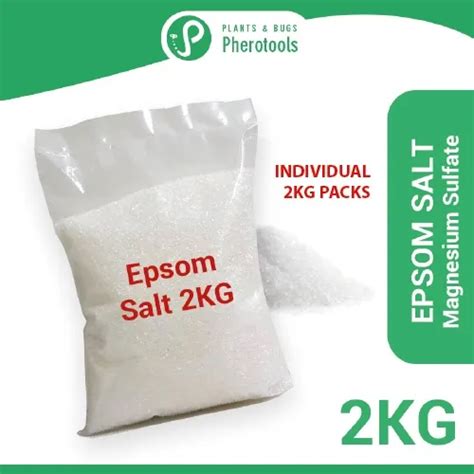 Pherotools 2kg Epsom Salt Organic Fertilizer Baja Organikmagnesium