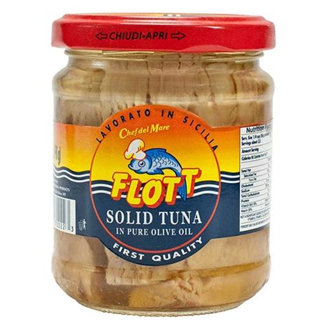 Solid White Tuna In Olive Oil 19 Oz By Flott From Italy Buy Smoked