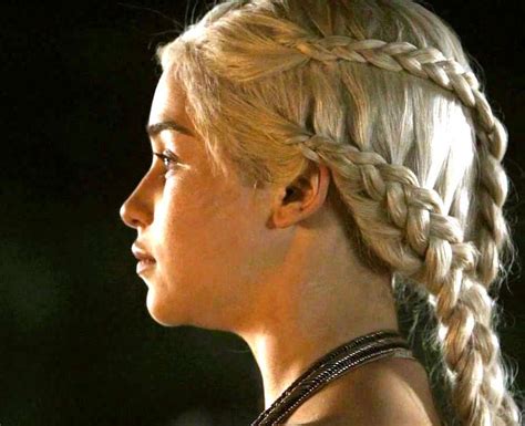 Daenerys Targaryen Photo Daenerys Targaryen Braids For Long Hair