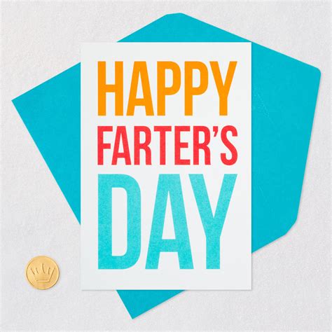happy farter s day funny father s day card greeting cards hallmark