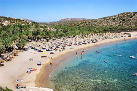 best 20 beaches on crete island greece greeka