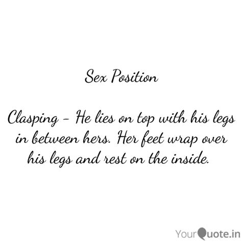 sex position clasping quotes and writings by erotic culture yourquote