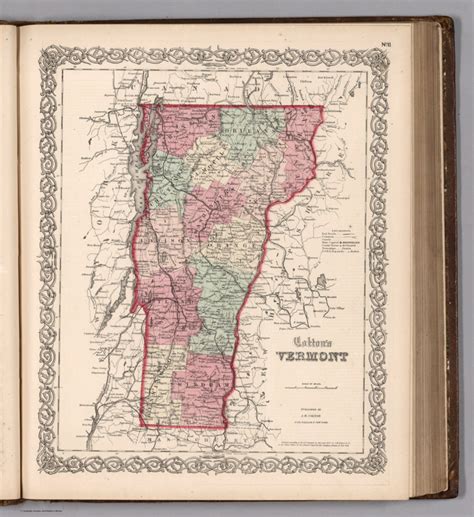 Vermont David Rumsey Historical Map Collection