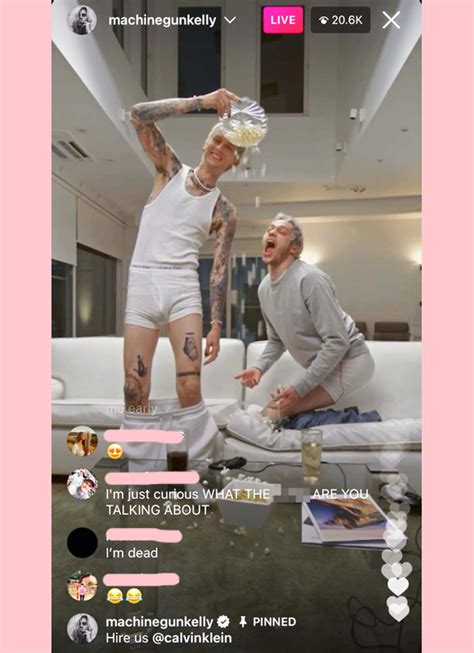 Pete Davidson And Machine Gun Kelly Strip Down To Their Underwear To Talk