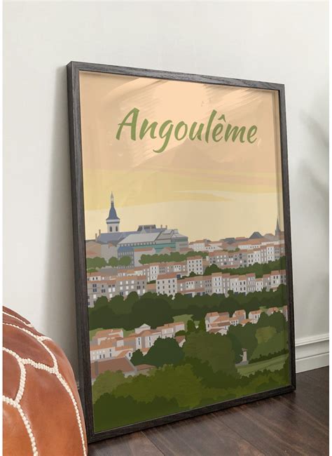 Affiche Angoulême Idée Déco Lafficherie