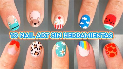 See more of diseños de uñas on facebook. 10 DISEÑOS DE UÑAS SIN HERRAMIENTAS - IDEAS DE NAIL ART FÁCIL - YouTube