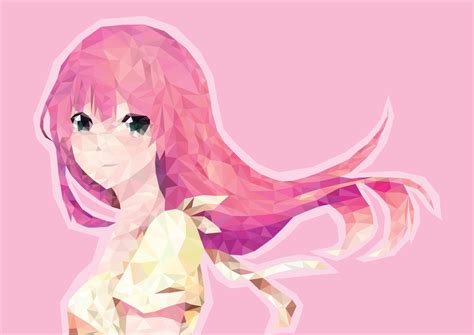 Low Poly Anime On Behance