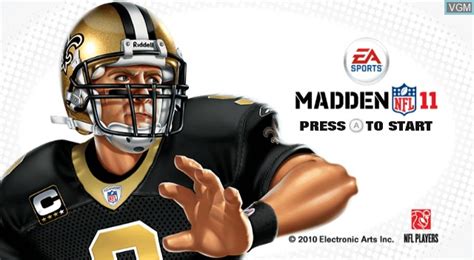 Madden Nfl 11 For Nintendo Wii The Video Games Museum