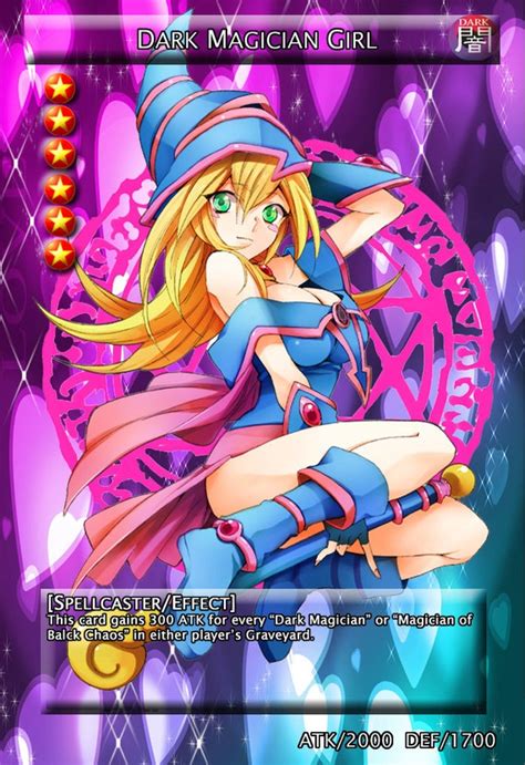 Dark Magician Girl Full Art 1 Super Rare Custom Holographic