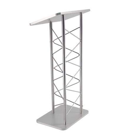 Silver Truss Podium Church Pulpit Conference Lectern School Lectern