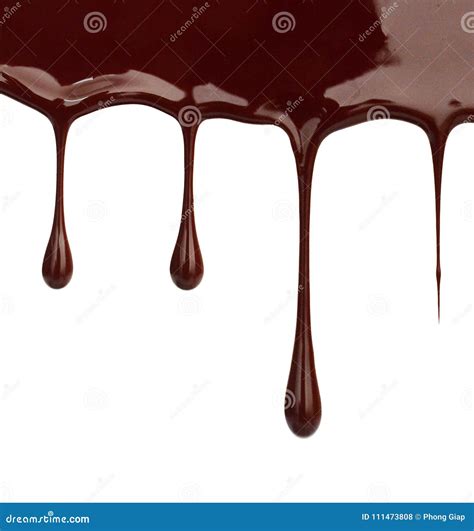 Chocolate Flow Stock Photo Image Of Material Food 111473808