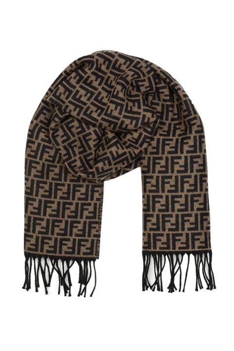 Fendi Fendi Ff Wool Scarf Clothing From Circle Fashion Uk