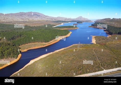 Aerial View Town Dam Of South Africa Hi Res Stock Photography And