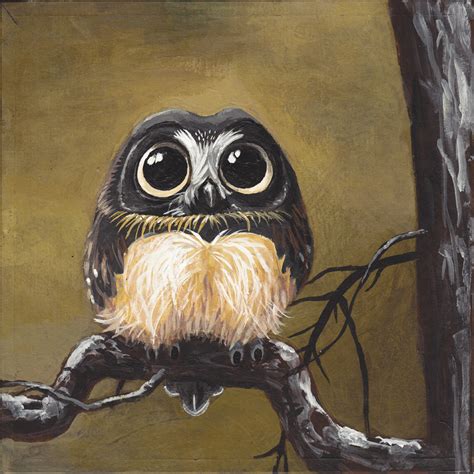 Andrea Gerstmann Art Cute Owl