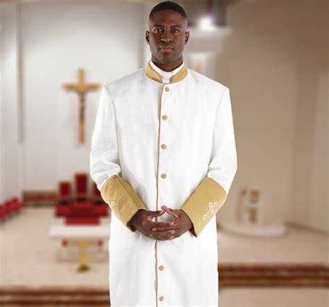 Clergy Men Suits Mens Clergy Jacket Style Cj028 Blackgold Lt