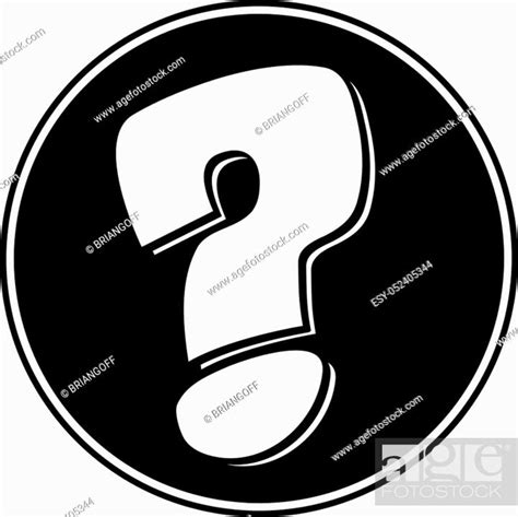 question mark cartoon vector icon stock vector vector and low budget royalty free image pic