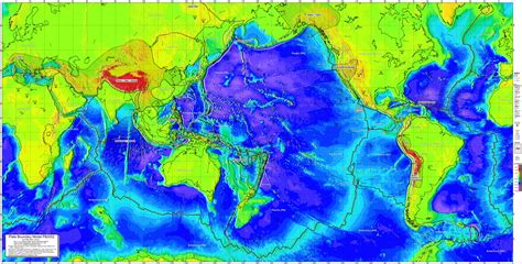 TÉlÉchargement Carte Tectonique Mondiale Avec Ses DiffÉrentes Plaques