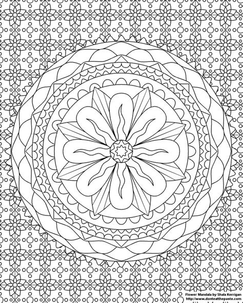 48 Best Ideas For Coloring Abstract Mandala Coloring Pages