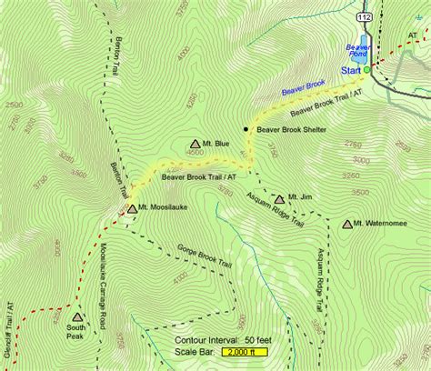Hike New England Mount Moosilauke Via Beaver Brook