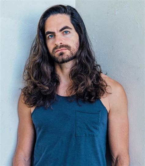 Plus, you can wear it both on a night out and during the day at the office. Long Curly Hairstyles and Haircuts Guide for Men - Long ...