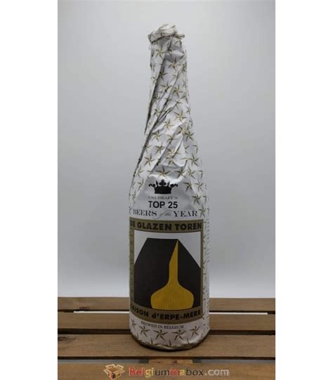 This traditional belgian saison is rated 95/100 by ratebeer.com and 92/100 by beeradvocate. Buy De Glazen Toren Saison d'Erpe-Mere 75 cl online