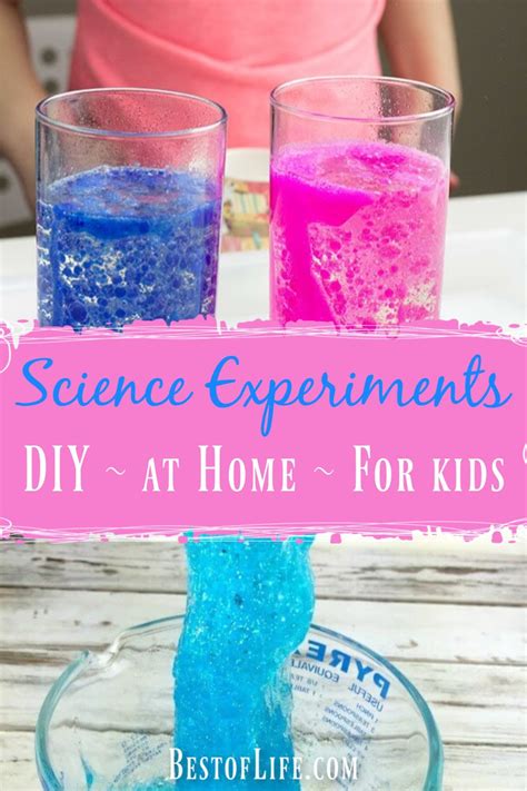 Diy Science Experiments For Kids At Home The Best Of Life