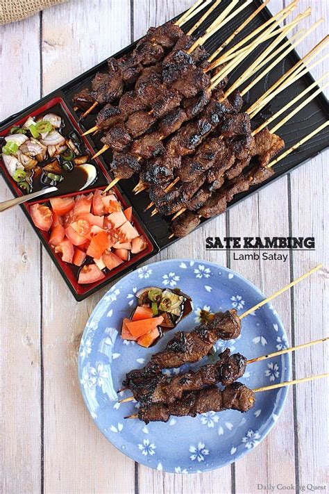 Lamb is another popular meat to be made into satay in indonesia. Sate Kambing - Lamb Satay | Recipe | Lamb dishes, Satay, Food