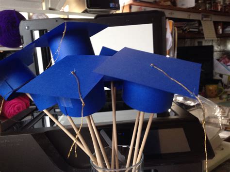 Mortar Boards Made From Card Stock Can Be Used Throughout The Graduate