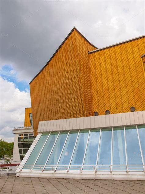 Berliner Philharmonie Concert Hall Modern Architecture Architecture