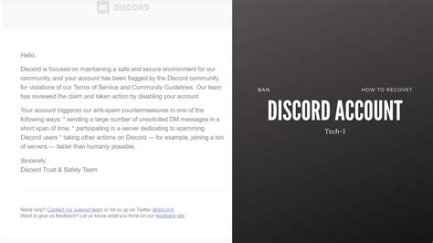 Discord Account Ban How To Recover Tutorial Tech 1 Youtube