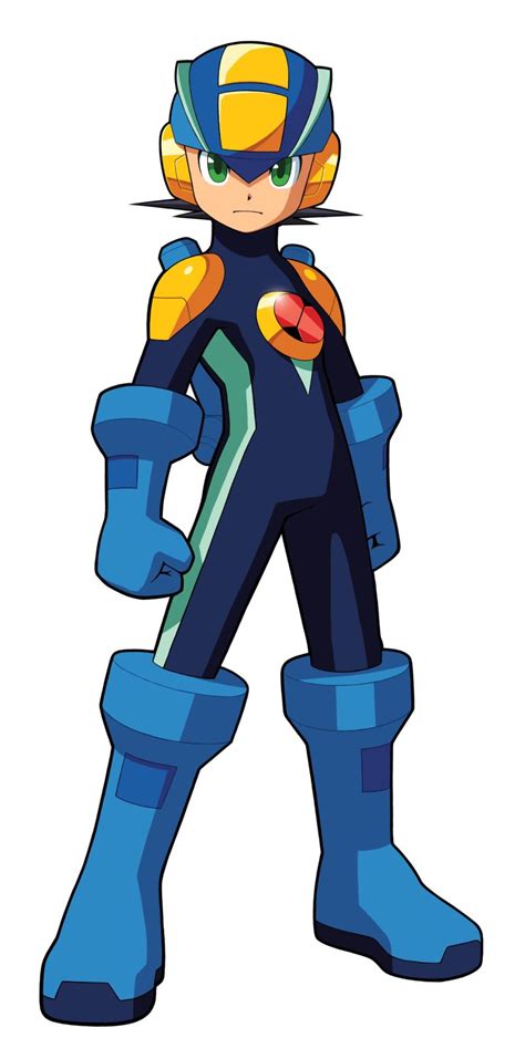 Mega Man Battle Network 5 Team Protoman 2004 Promotional Art Mobygames