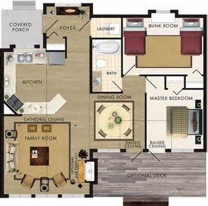 8 Stunning Open Concept Floor Plans For Tiny Homes Beaver Homes And