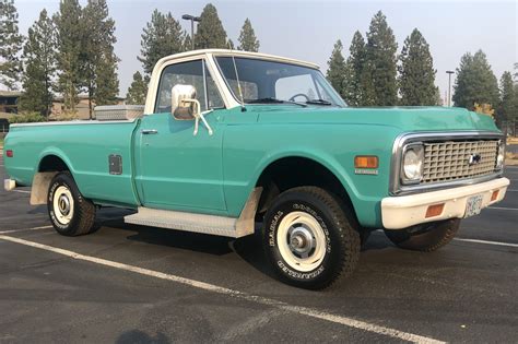 1972 Chevrolet K10 4x4 Pickup For Sale On Bat Auctions Sold For