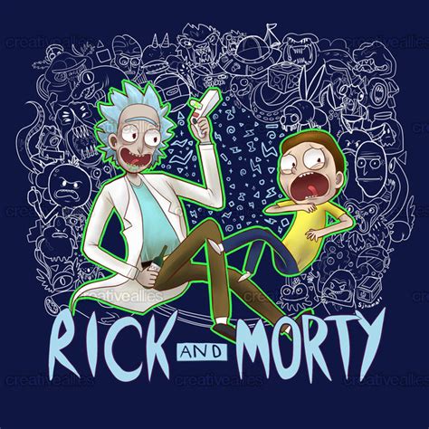 Rick And Morty Graphic By Sjham