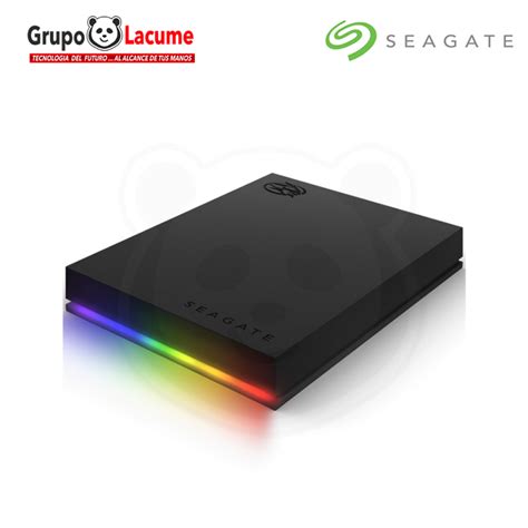 Disco Duro Externo Seagate 2tb Firecuda Gaming Con Led Personal